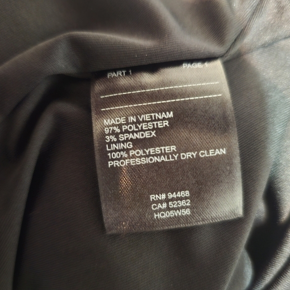 Shelli Segal black flutter cocktail party dress NWT size 12 - Picture 9 of 11